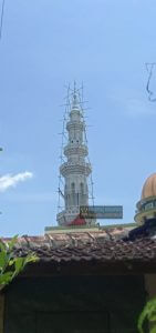 karakteristik menara masjid