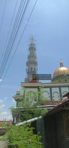 karakteristik menara masjid